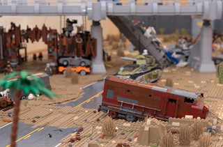Illustration for article titled Post-Apocalyptic LEGO Landscape Is Full Of Cool Details